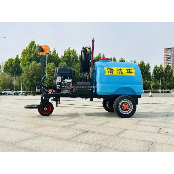 Compact Pressure Cleaning Vehicle and Sewer Jetting Vacuum Truck Powered by Pure Electric Energy