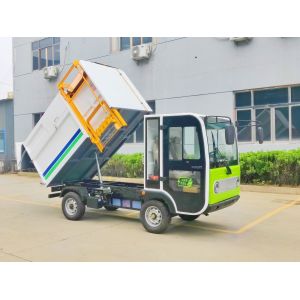 Pure Electric Asian City Sanitation Garbage Truck for Underground Collection and