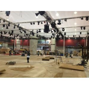 520x950 mm Foldable Aluminum Truss Triangle 1055kg - 1898kg Loading Weight