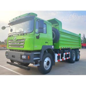 SHACMAN F3000 6x4 Tipper Truck 375HP Euro V White