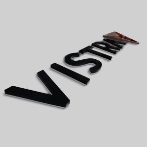 Home 3D LED Letter Sign Board with Reverse Lit Channel and Acrylic Material