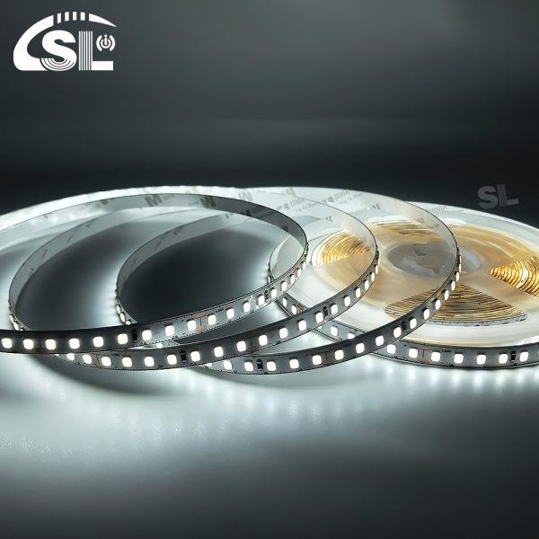 6500K Ra70 DC12V 24V SMD2835 140D 8mm LED Light Strips for Bathroom Vanities
