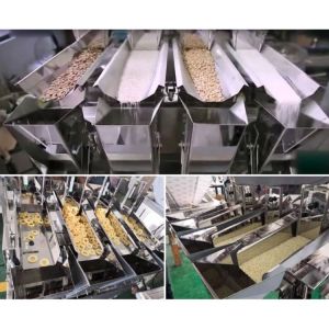 ZH-A4 2000g Rice Granule Peanut 4 Head Packing Machine
