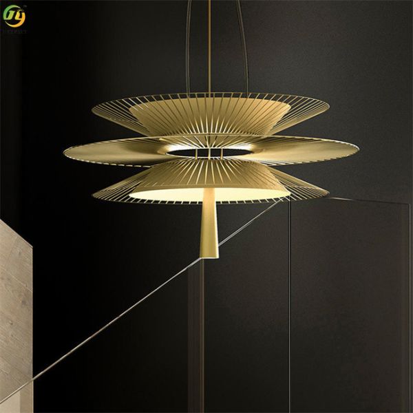 Buy Home Light Luxury Metals Chandelier GU10 Restaurant Modern Pendant Light at wholesale prices