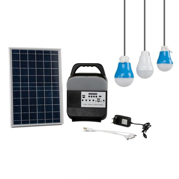 Buy Solar Power Generation Small System Lighting Outdoor Sports Camping Mountain Hiking Remote Control One at wholesale prices