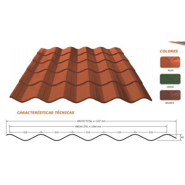 Buy TEJA TOLEDO Glazed Tile Roll Forming Machine at wholesale prices