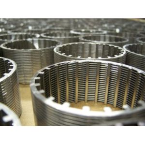 China Wedge 304 Stainless Steel Mesh Seam Trapezoidal Mine Screen Welding on sale