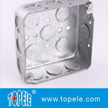 Buy TOPELE 52151 / 52161 / 52171 Galvanized Steel Square Electrical Outlet Box at wholesale prices