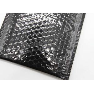 Self Adhesive Seal Black Padded Envelopes , Poly Mailers Shipping Envelopes