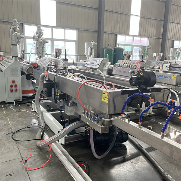 Single Screw Extruder Double Wall Corrugated Pipe Machine for HDPE Pipe