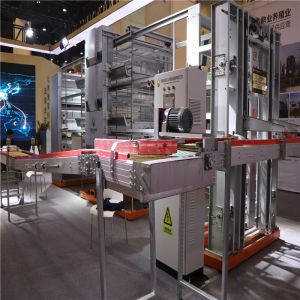 4 Tier 160 Birds / Set Chicken Laying Eggs Cage Automatic Drinking System