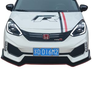 China Body Kit Car Front Bumper Lip For 2018 Honda Fit on sale