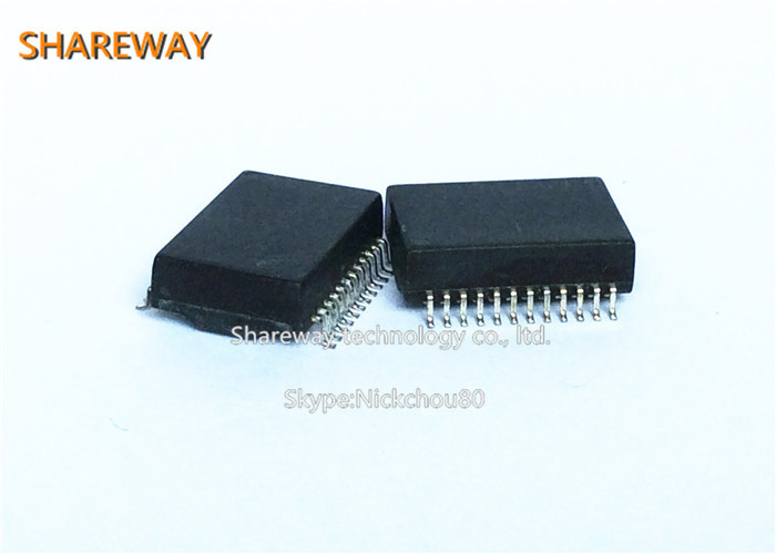 90uH Min Ethernet Lan Transformer , Surface Mount Transformer ST7033FNL ISDN