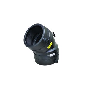 Quality PE DN32-DN315 SDR11 Electrofusion 45 Degree Elbow Fitting for sale