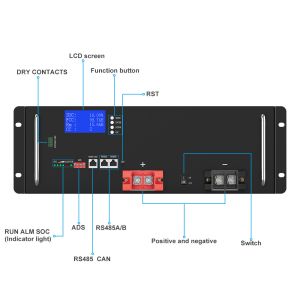 Made in China Superior Quality 48V 100Ah 5000+ Cycles UPS Solar Battery LiFePO4