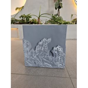 Frost Resistant Fiberclay Planter Durable And Versatile For Garden