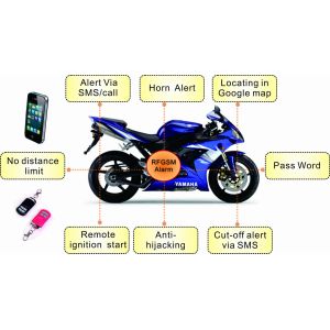 motorcycle alamr with sms alart google map locating,