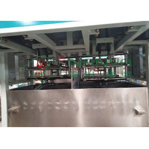 PLC Control Pulp Tray Machine With Double Reciprocate / Working Stations