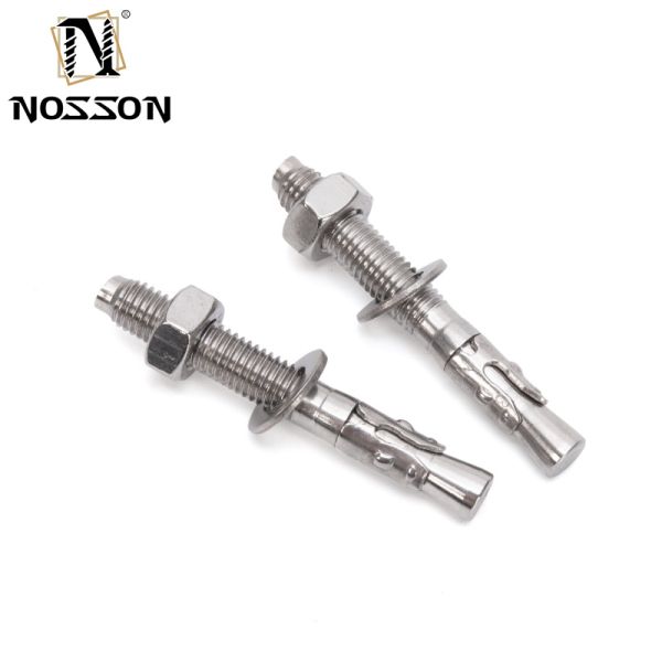 Metric Passivation Finish Stainless Steel Through Bolt Expansion Anchor for Strong and Durable Fastening