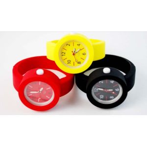 Silicone watch, silicone material, fashion design, japanese movement, 3atm water