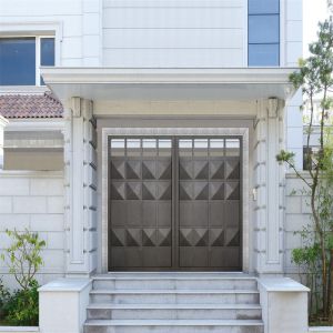 Compound Wall 6063 Aluminium Garden Gate Driveway Custom Laser Cut