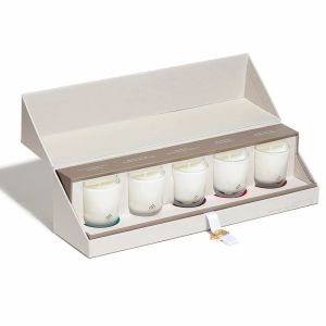 Recycled Materials Gift Candle Packaging Box Custom Printed Handmade