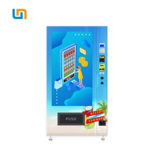 Durable Touch Screen Vending Machine , Cashless Payment Food Vending Machines