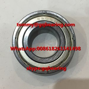 Gcr15 steel Material ROLLWAY 6205ZZ EMQ Metal Shielded Deep Groove Ball Bearing