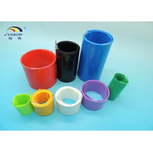 Rohs compliant Heat shrink custom pvc pipe for battery protecttion