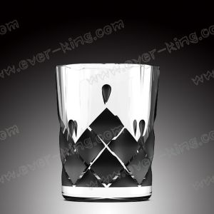 Custom Stemless Wine Glass Cup Anti Scratch 400ml 500ml