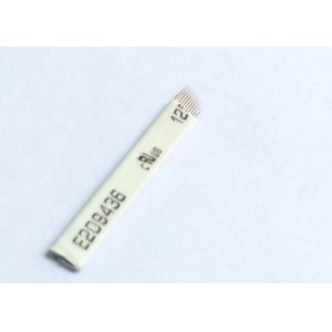 China Professional Eyebrow Permanent Makeup Needles , Manual Tattoo Needles 11Pins on sale