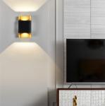 6W Creative Nordic Double Head Wall Lamp LED Up and Down Beacon Bi-Directional