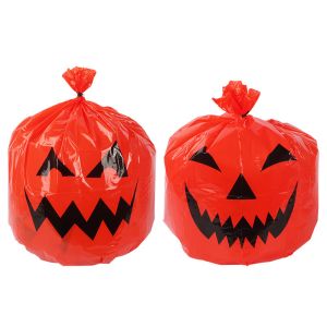 Halloween Decorations Pumpkin Trick Or Treating Lawn Bags For Festive Leaf