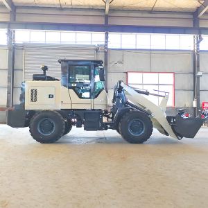 New Condition Bucket Loader Mini Wheel Loader 4x4 with Log Grapple Articulating