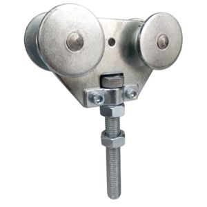 4 Wheels Hanging Door Rollers Trolley 47mm Roller