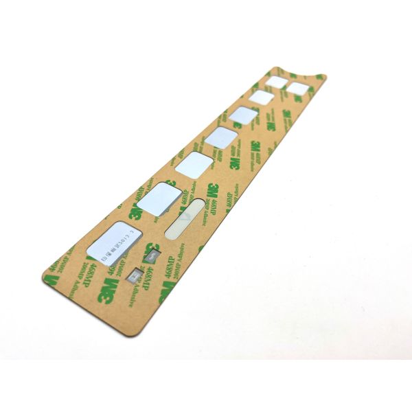 Texture Surface Digital Printing Touch Membrane With Die Cutting Window