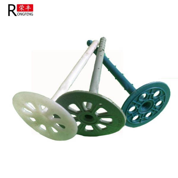 Multi Color Durable 5.0cm Plastic Insulation Anchors