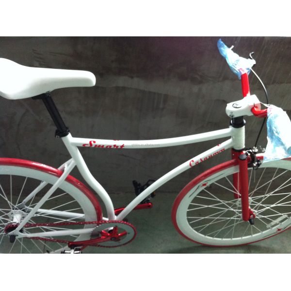 Customized CE Hi-Ten Steel Frame 700C Single Speed Fixed Gear Bike for Boys