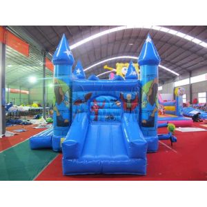 Dracula And Frankenstein Inflatable Bounce House For Pre - School