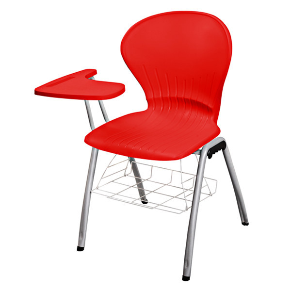 oxidation resistance Portable Office Chair / Training Chairs With Writing Tablet