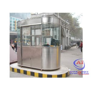 Flexible Layout Steel 40Ft Prefab Security Kiosk House
