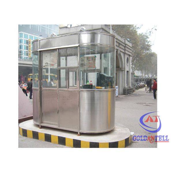 Buy Flexible Layout Steel 40Ft Prefab Security Kiosk House at wholesale prices