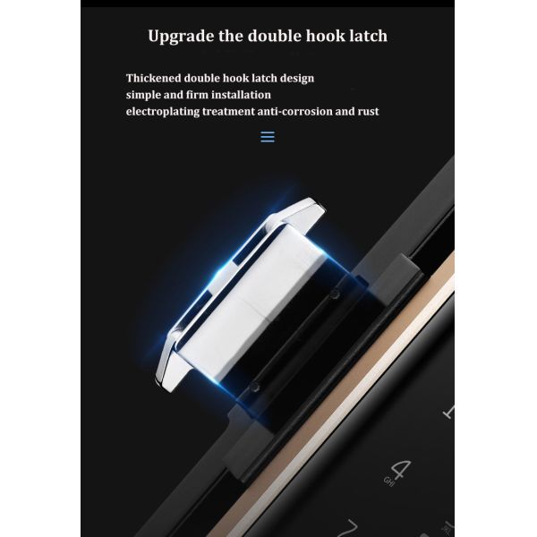 Villa Face Id Smart Lock ROHS Automatic Door Lock For Apartment