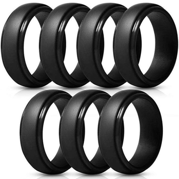 Processing Service Moulding OEM Bap Free Non-Toxic Silicone Wedding Single Ring For Man
