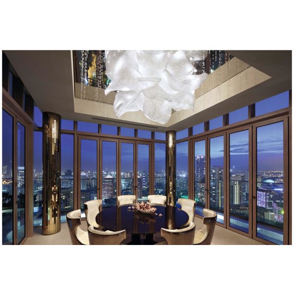 Creative Art Luxury Crystal Chandelier For Art Exhibition Hall Or Conference Hall