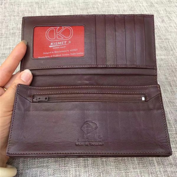 Unisex Style Authentic Real Stingray Skin Women Long Wallet Female Purple Thin Clutch Bag Genuine Leather Card Purse