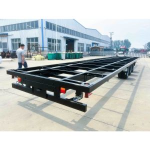 Super Long Frame Tiny House Trailers 8 Ton Skeleton Trailer
