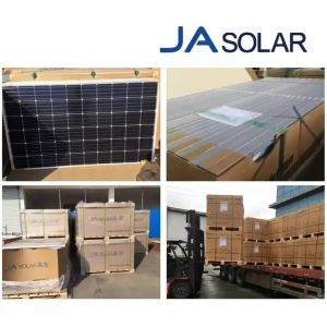 Photovoltaic Module JA Mono Solar Panel JAM72S30 540- 565/GR Half CEll MBB 555W