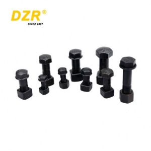 Smooth Finish D155 Track Shoe Bolts Nuts for Bulldozer Track Link Part No. 195