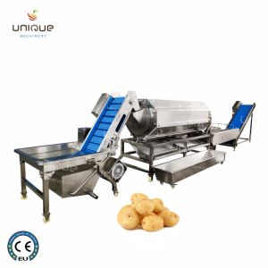 Potato Washing Machine Polishing Machine Peeler Machine for Uniformly Peeled